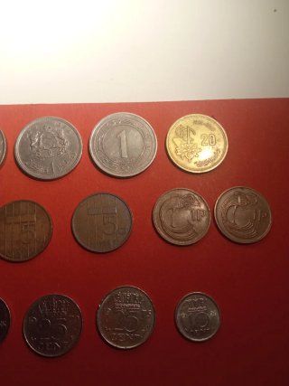Lote Monedas Antiguas Internacionales