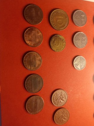 Lote Monedas Antiguas Internacionales