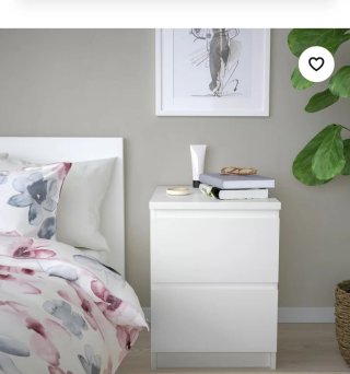 Cajón mesilla Malm IKEA