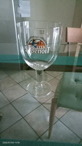 Bicchiere St. Benoit Birra Vetro Trasparente