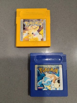 Lote Pokemon Azul y Amarillo Nintendo Game Boy