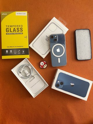 iPhone 13 mini 128GB Azul + Accesorios