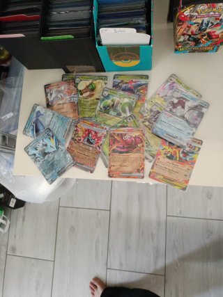 Lotto 50 Carte Pokemon Rare EX Diverse
