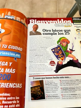 Nintendo Acción Zelda 25 Aniversario