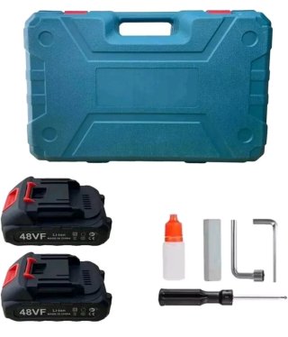 Kit Potatura Forbici + Motosega + 2 Batteria 48v