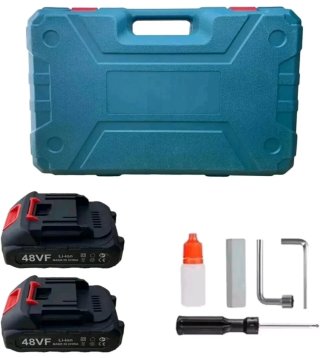 Kit Potatura Forbici + Motosega + 2 Batteria 48v