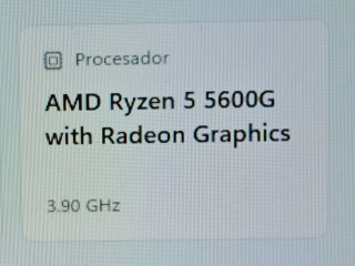 Torre PC Ryzen 5 5600G- 32GB RAM
