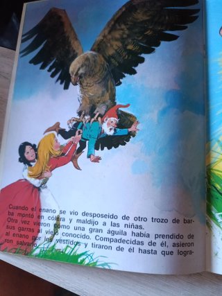 Cuento blanca flor y rosarroja