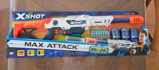 Zuru X-Shot Max Attack Blaster Nuovo