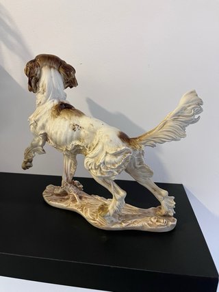 Figura de porcelana Algora perro