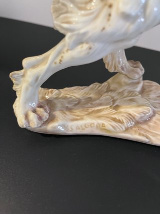 Figura de porcelana Algora perro