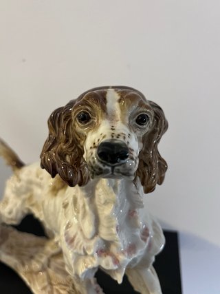 Figura de porcelana Algora perro