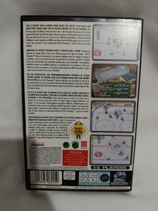 Sega Saturn NHL Powerplay Videojuego