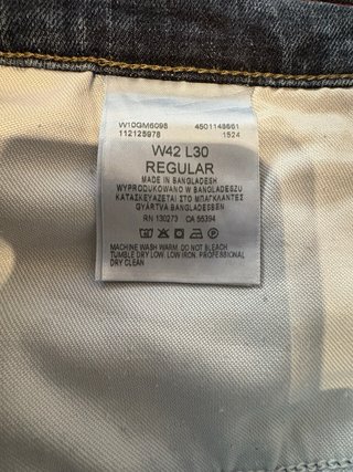 Pantalón Vaquero Wrangler W42 L30 Poco Uso