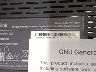 TP-Link Archer VR1210v VDSL VoIP Router