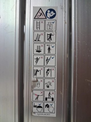 Escalera aluminio multiusos