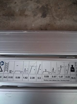 Escalera aluminio multiusos