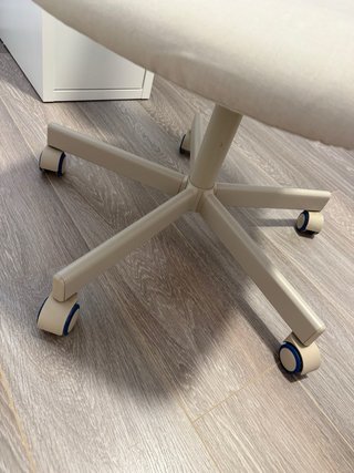 Silla de escritorio Ikea beige