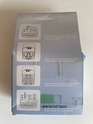 Adaptador Universal de Viaje CE