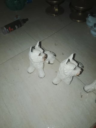 Figuras de perros West Highland White Terrier