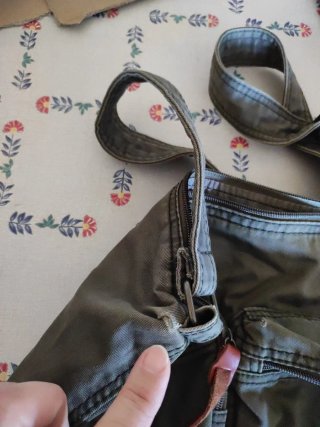 Bolso Tote Verde Militar