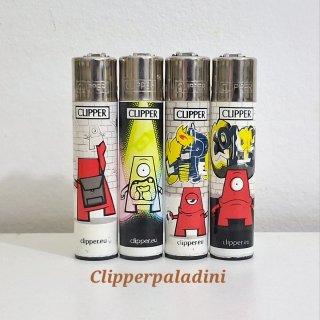 Set 4 Accendini Clipper