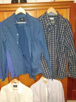 Lote 5 Camisas Hombre