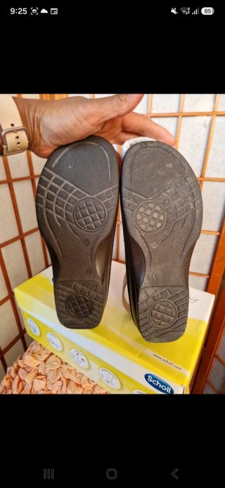 Sandalias Scholl Talla 39 Doradas/Plateadas