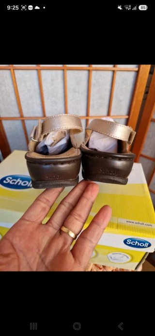 Sandalias Scholl Talla 39 Doradas/Plateadas