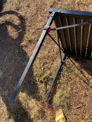 Mesa Plegable Camping KingCamp Aluminio