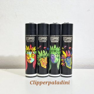 4 Accendini Clipper Riutilizzabili
