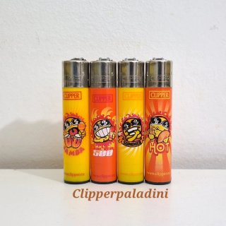 Accendini Clipper Set 4 Pezzi