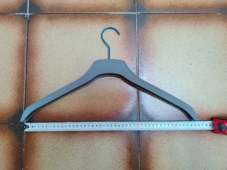 Lote 10 Perchas Plástico