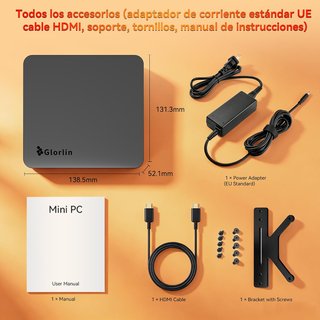 Mini PC Ryzen 7 Gris/Plata