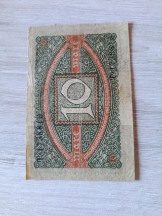Billete 10 Reichsbanknote 1920