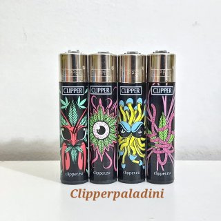 Set 4 Accendini Clipper Fantasia