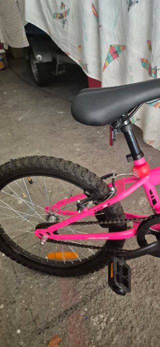 Bicicleta Niña 20" Nstar Rosa