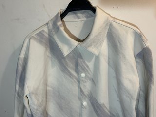 Sobrecamisa Zara Blanca Talla L