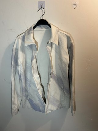 Sobrecamisa Zara Blanca Talla L