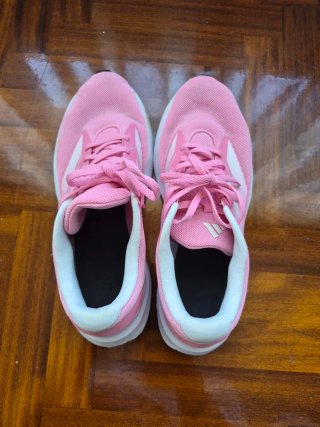 Zapatillas Adidas Rosas y Blancas