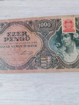 Billete 1000 Pengo Magyar Nemzeti Bank 1945