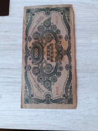Billete 1000 Pengo Magyar Nemzeti Bank 1945