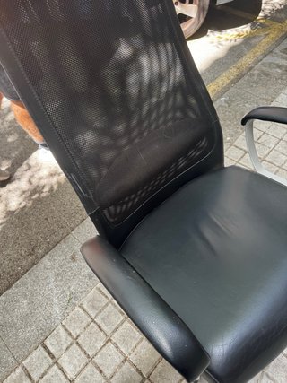Silla de oficina MARKUS negra/gris