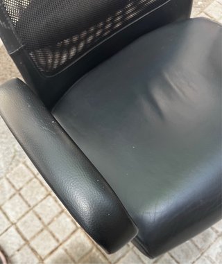 Silla de oficina MARKUS negra/gris