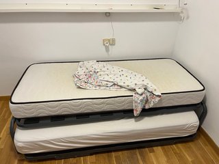 Struttura letto a castello 190x80 con materassi