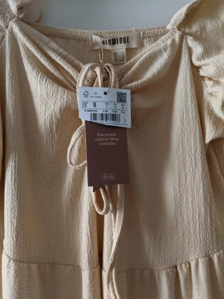 Vestido largo beige Slowlove T. S