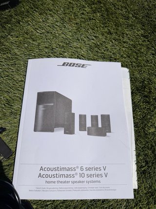 Equipo Home Cinema Bose acoustimass Negro + denond