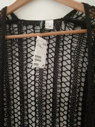 Chaqueta H&M crochet T. S
