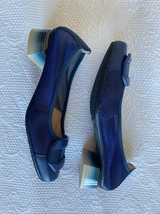 Zapatos Hispanitas azules