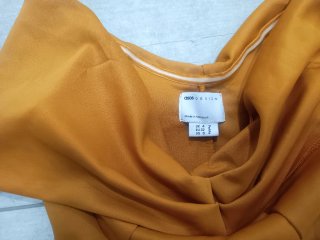 Vestido Petite Naranja Talla 32